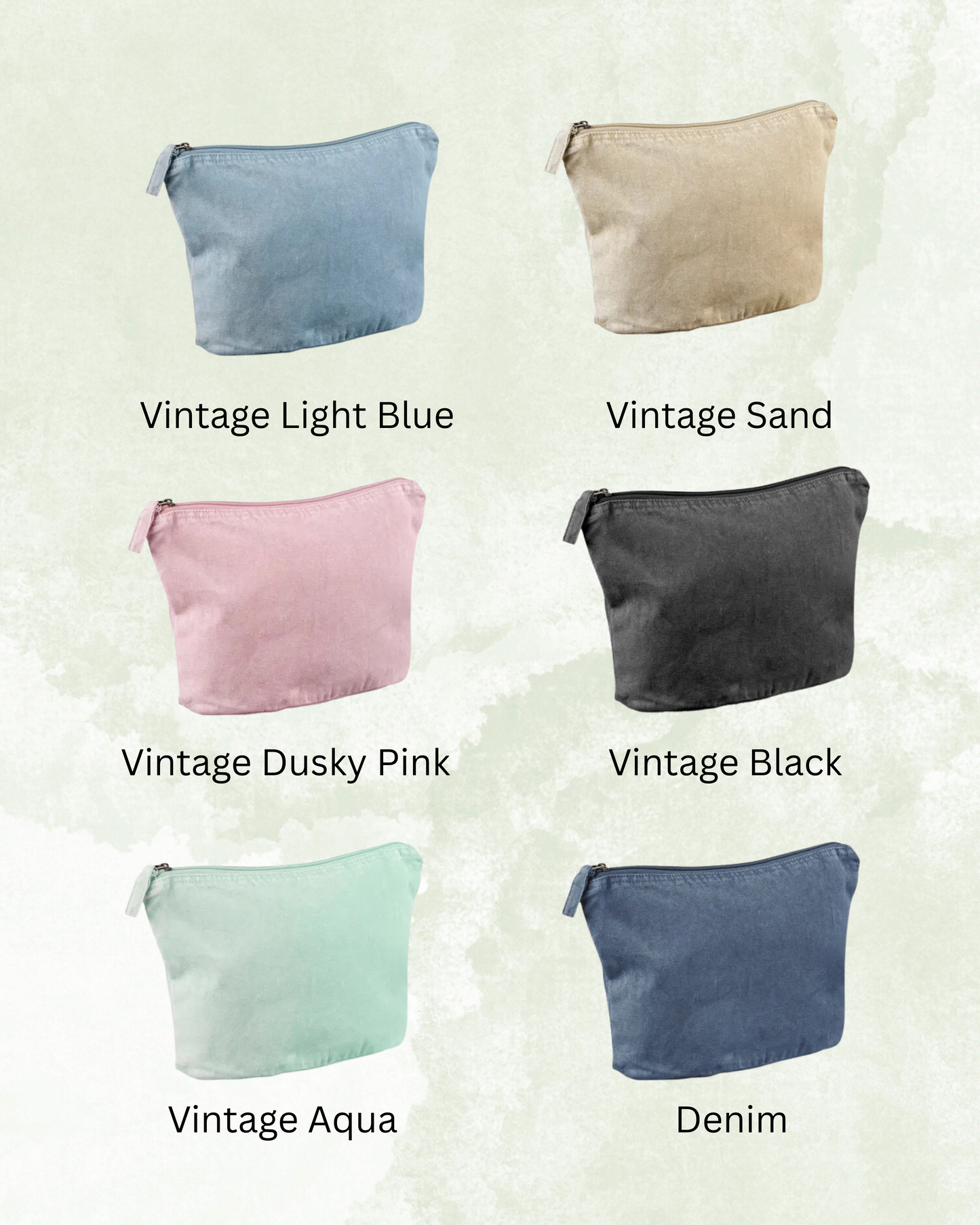 Dyed Pouch Bag